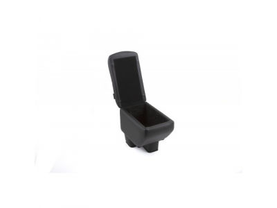 Автоподлокотник RESTIN для VOLKSWAGEN Jetta 6, 2011-, черный, экокожа