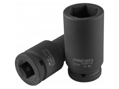 Головка торцевая ударная глубокая 3/4"DR, 44 мм, S03AD6144 JONNESWAY
