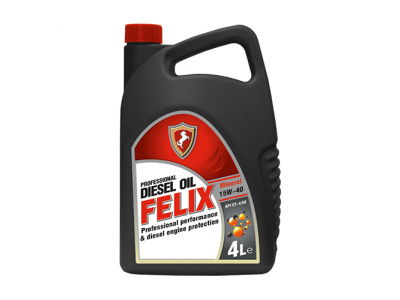 Масло диз. FELIX 15W40 мин. 4л CF-4/SG от Felix Масло диз. FELIX 15W40 мин. 4л CF-4/SG